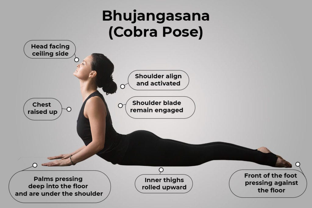 भुजंगासन (Cobra Pose)-  Global News Article
