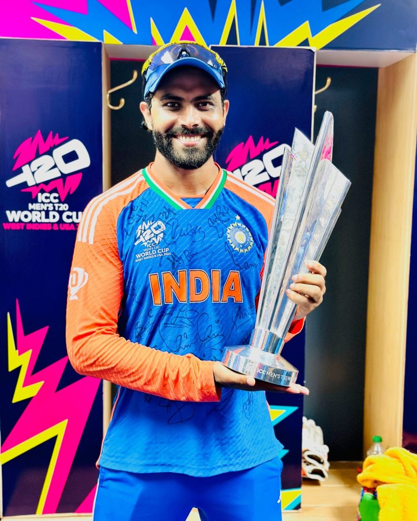 Ravinder Jadeja Took Retirement after winning The World Cup T20 2024- Global News Article